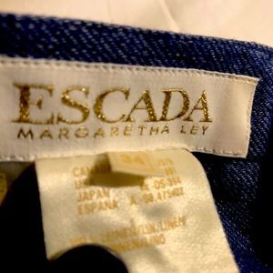 Escada Magnetism cotton pants